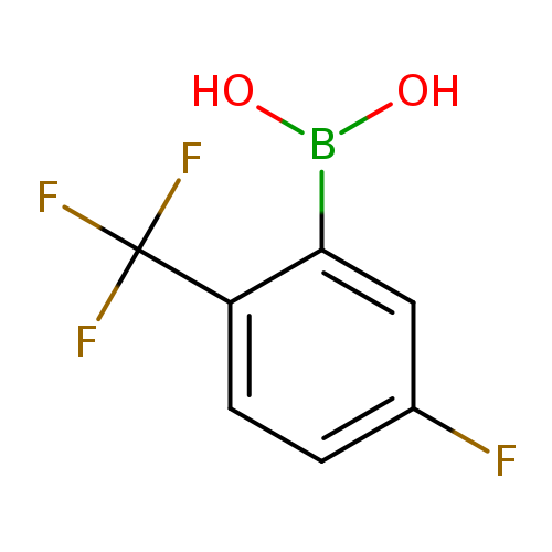 Fc1ccc(c(c1)B(O)O)C(F)(F)F