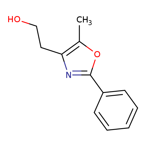 OCCc1nc(oc1C)c1ccccc1