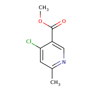 COC(=O)c1cnc(cc1Cl)C