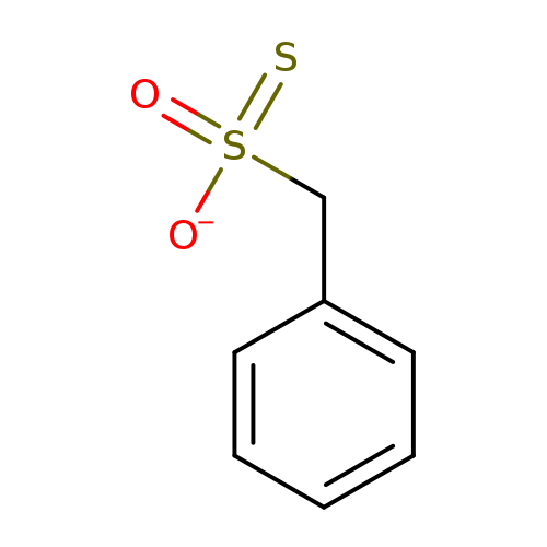 [O-]S(=S)(=O)Cc1ccccc1