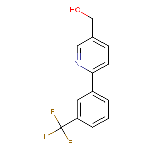 OCc1ccc(nc1)c1cccc(c1)C(F)(F)F