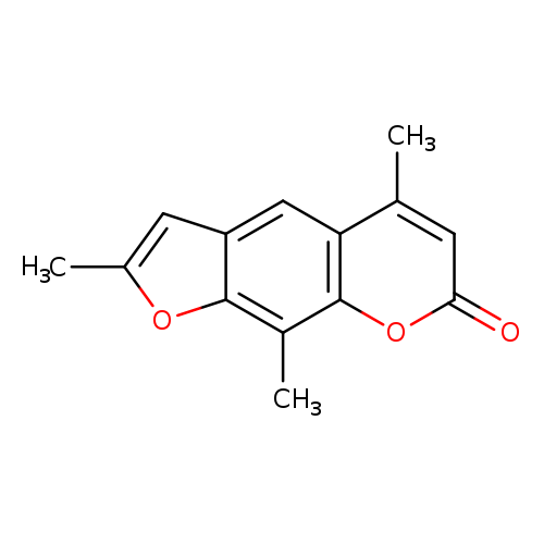 Cc1cc2c(o1)c(C)c1c(c2)c(C)cc(=O)o1