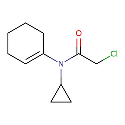 ClCC(=O)N(C1=CCCCC1)C1CC1