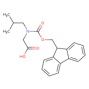 CC(CN(C(=O)OCC1c2ccccc2c2c1cccc2)CC(=O)O)C