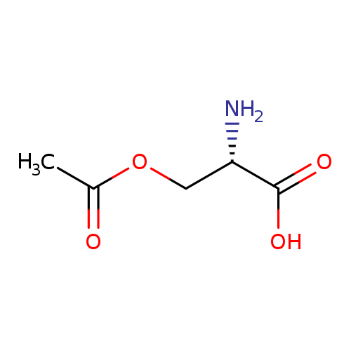CC(=O)OC[C@@H](C(=O)O)N