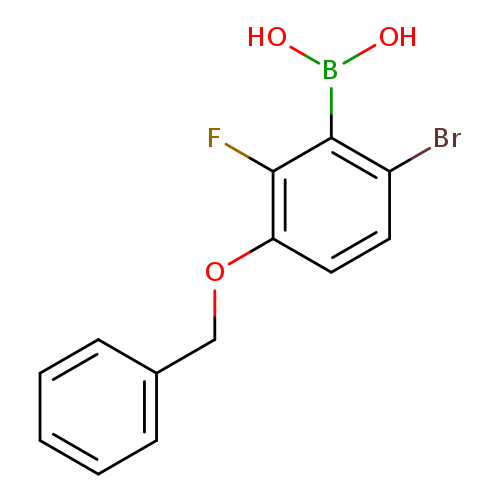 OB(c1c(Br)ccc(c1F)OCc1ccccc1)O