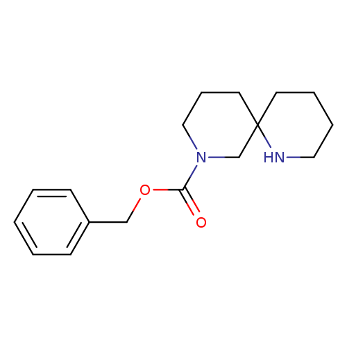 O=C(N1CCCC2(C1)CCCCN2)OCc1ccccc1