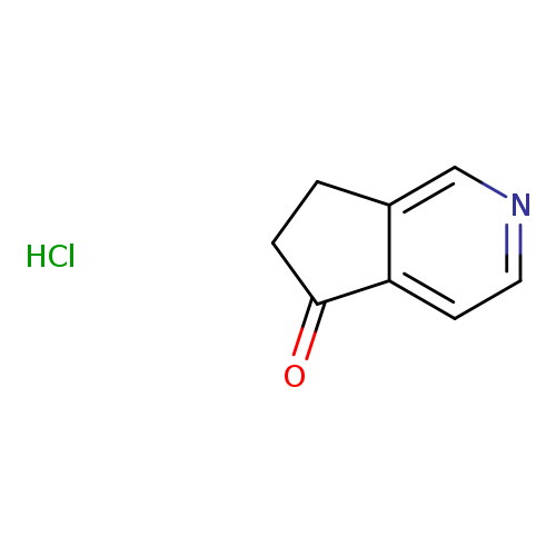 O=C1CCc2c1ccnc2.Cl