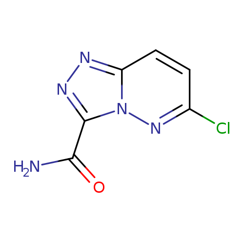 Clc1ccc2n(n1)c(nn2)C(=O)N