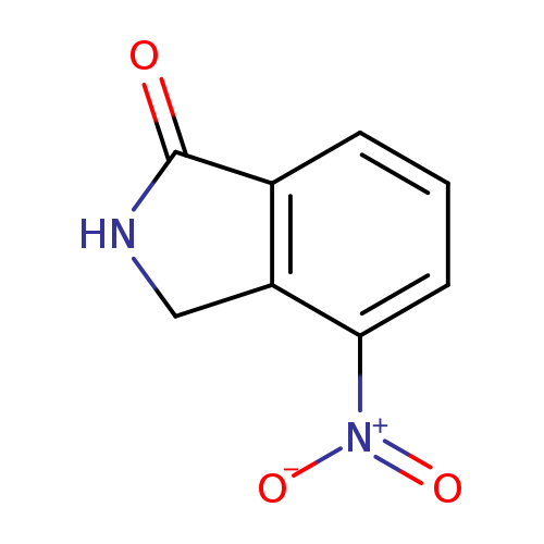 O=C1NCc2c1cccc2[N+](=O)[O-]