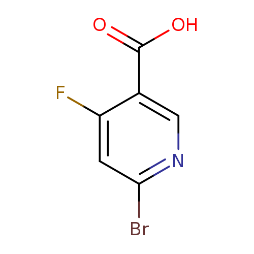 OC(=O)c1cnc(cc1F)Br