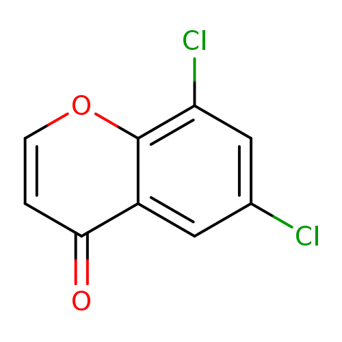 Clc1cc(Cl)c2c(c1)c(=O)cco2