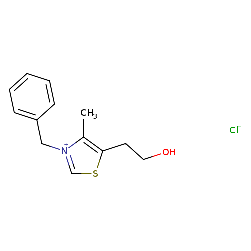 OCCc1sc[n+](c1C)Cc1ccccc1.[Cl-]