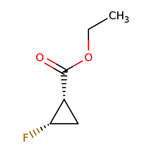 CCOC(=O)[C@@H]1C[C@@H]1F