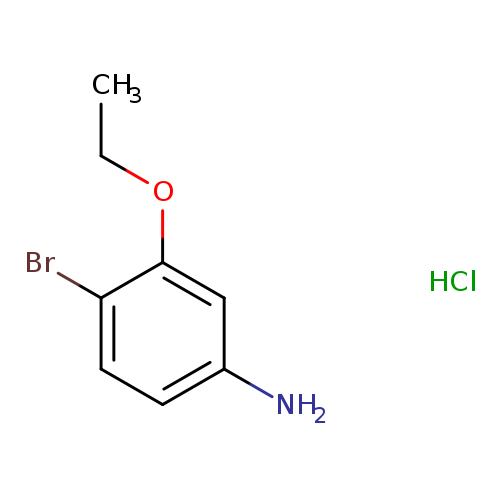 CCOc1cc(N)ccc1Br.Cl