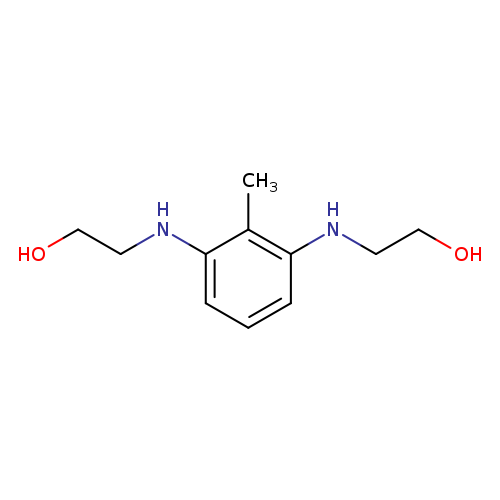 OCCNc1cccc(c1C)NCCO