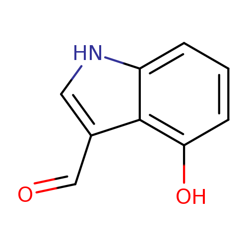 O=Cc1c[nH]c2c1c(O)ccc2