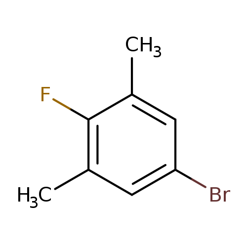 Brc1cc(C)c(c(c1)C)F