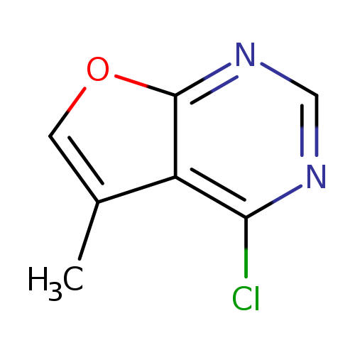 Cc1coc2c1c(Cl)ncn2