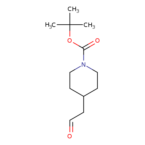 O=CCC1CCN(CC1)C(=O)OC(C)(C)C