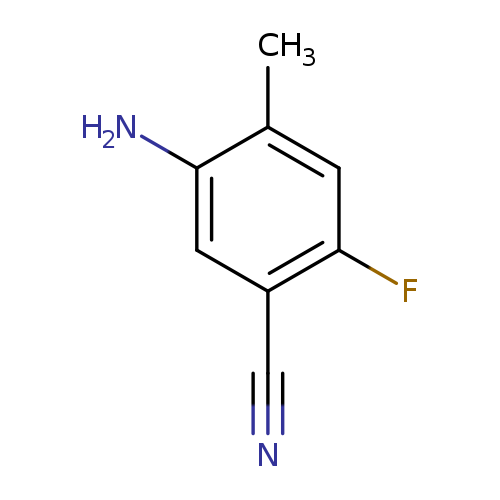 N#Cc1cc(N)c(cc1F)C