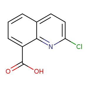 Clc1ccc2c(n1)c(ccc2)C(=O)O