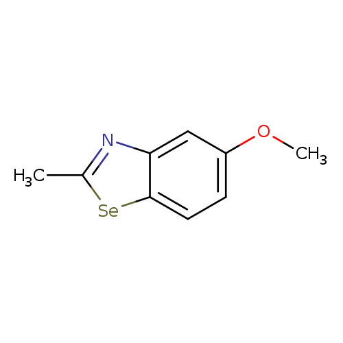 COc1ccc2c(c1)nc([se]2)C