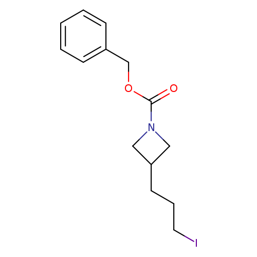 ICCCC1CN(C1)C(=O)OCc1ccccc1