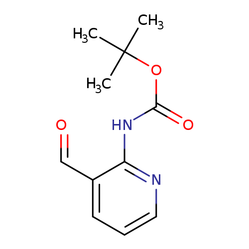 O=Cc1cccnc1NC(=O)OC(C)(C)C