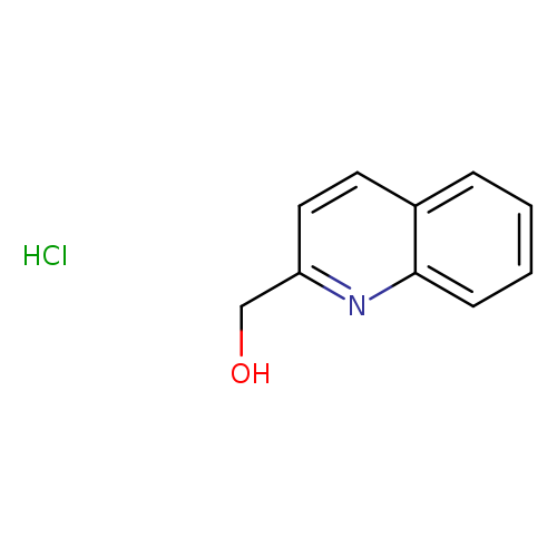 OCc1ccc2c(n1)cccc2.Cl