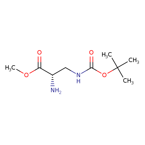 COC(=O)[C@H](CNC(=O)OC(C)(C)C)N