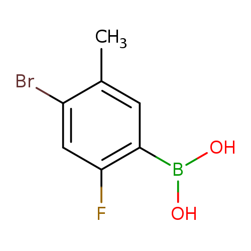 OB(c1cc(C)c(cc1F)Br)O