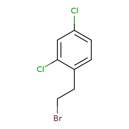 BrCCc1ccc(cc1Cl)Cl