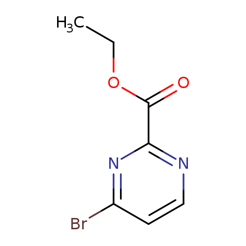 CCOC(=O)c1nccc(n1)Br