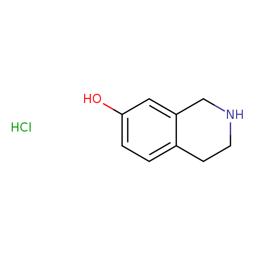Oc1ccc2c(c1)CNCC2.Cl