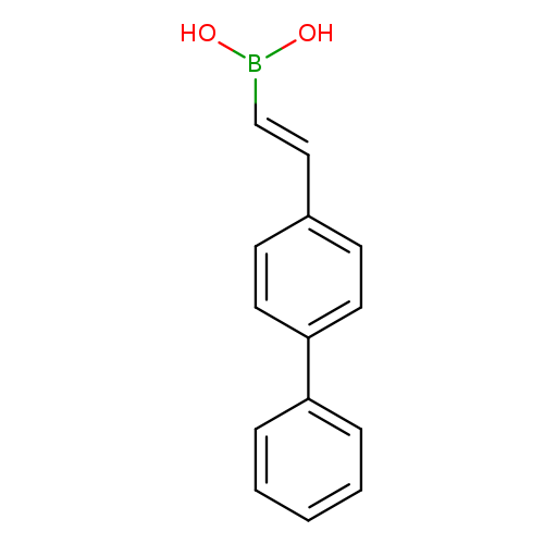 OB(/C=C/c1ccc(cc1)c1ccccc1)O