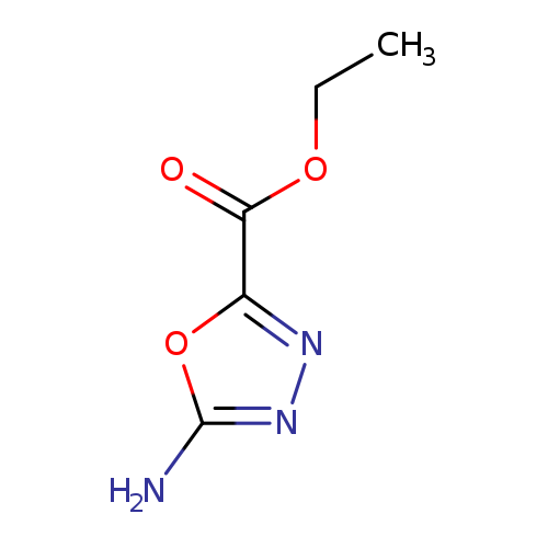 CCOC(=O)c1nnc(o1)N