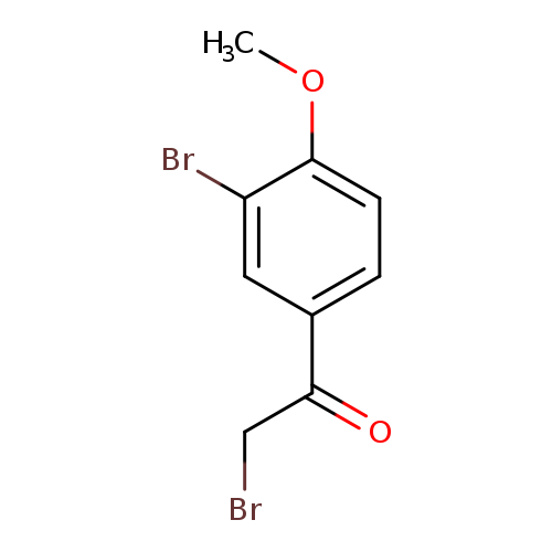 BrCC(=O)c1ccc(c(c1)Br)OC