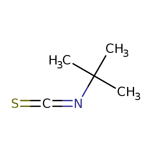 S=C=NC(C)(C)C