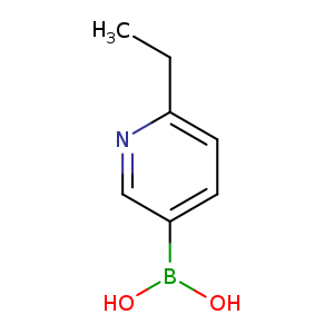 CCc1ccc(cn1)B(O)O