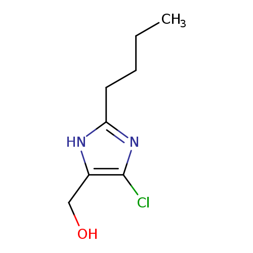 CCCCc1nc(c([nH]1)CO)Cl