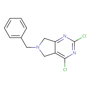 Clc1nc2CN(Cc2c(n1)Cl)Cc1ccccc1