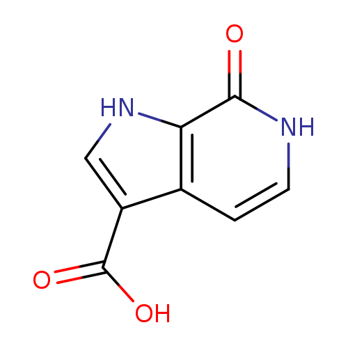 OC(=O)c1c[nH]c2c1cc[nH]c2=O