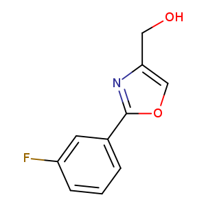OCc1coc(n1)c1cccc(c1)F