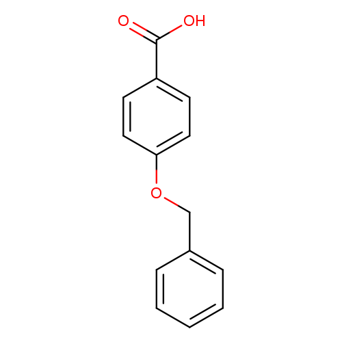 OC(=O)c1ccc(cc1)OCc1ccccc1