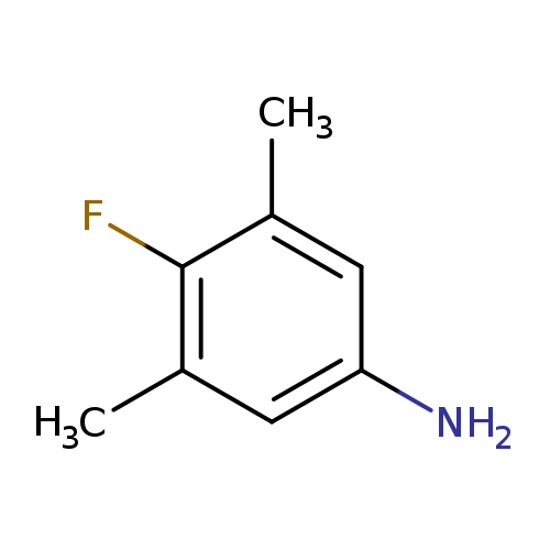 Nc1cc(C)c(c(c1)C)F