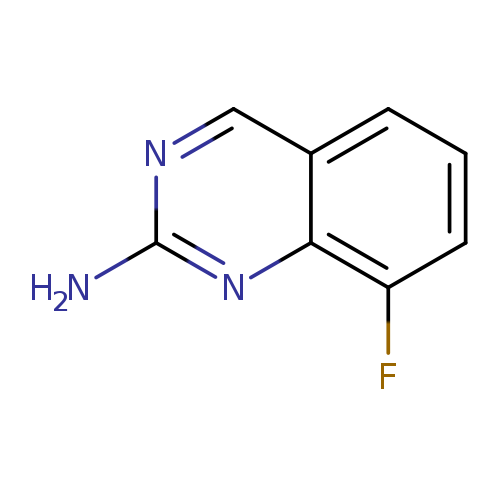 Nc1ncc2c(n1)c(F)ccc2