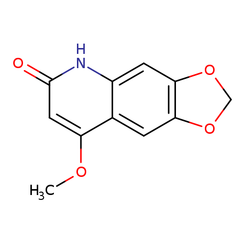 COc1cc(=O)[nH]c2c1cc1OCOc1c2