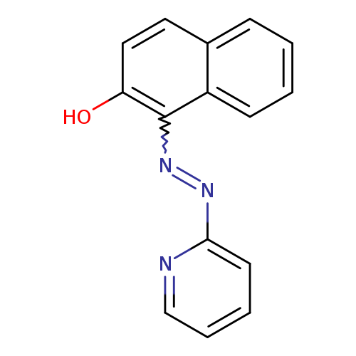 Oc1ccc2c(c1N=Nc1ccccn1)cccc2