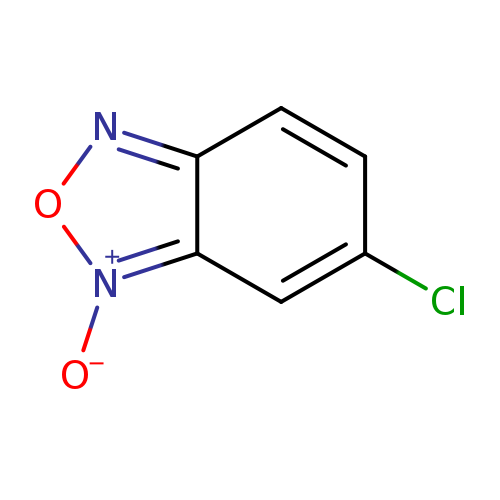 [O-][n+]1onc2c1cc(Cl)cc2